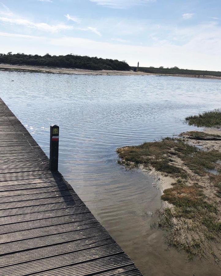 Appartement De Graanzolder Aan Zeeuwse Kust Hoofdplaat Bagian luar foto