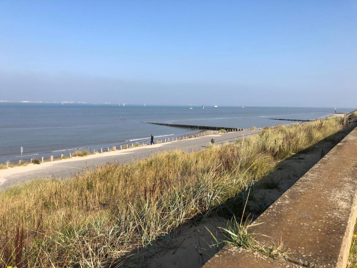 Appartement De Graanzolder Aan Zeeuwse Kust Hoofdplaat Bagian luar foto
