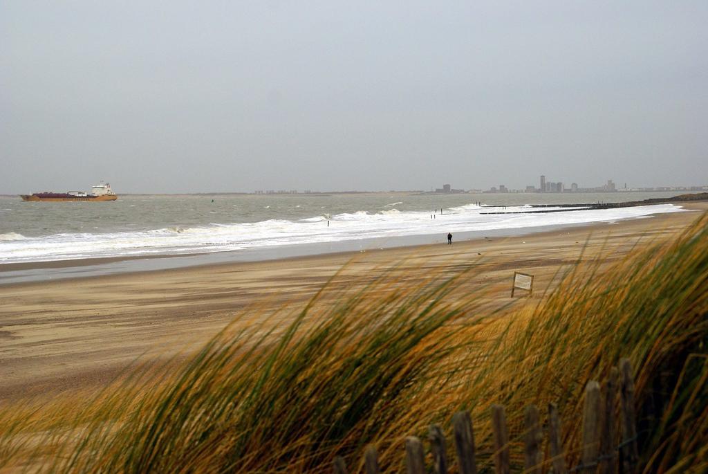 Appartement De Graanzolder Aan Zeeuwse Kust Hoofdplaat Bagian luar foto